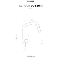 Kuhinjska armatura Schock SC-530 556120 Onyx